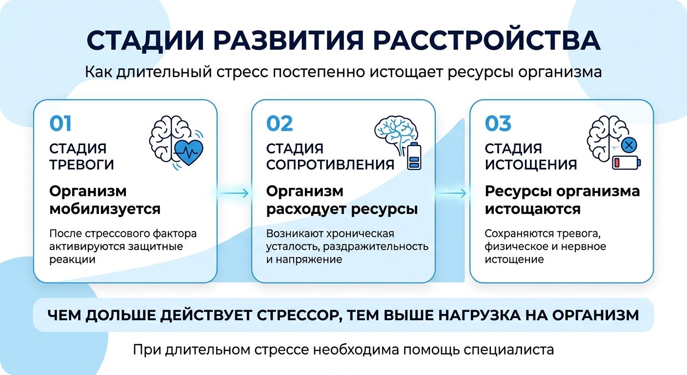 Лечение стресса в Рязани инфографика